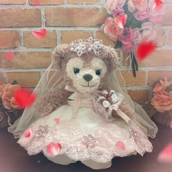ステラルー Sサイズ☆オレンジ花柄 和着物ドレス6点