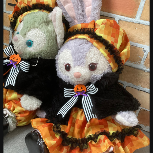ステラルー♡コスチューム♡ぬいば♡ハロウィン♡オレンジ ☆ステラルー Sサイズ☆ハロウィン オレンジ コスチューム