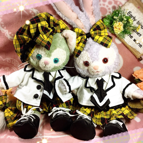 シェリーメイ ジェラトーニ ぬいぐるみSサイズ ペアルック衣装＋
