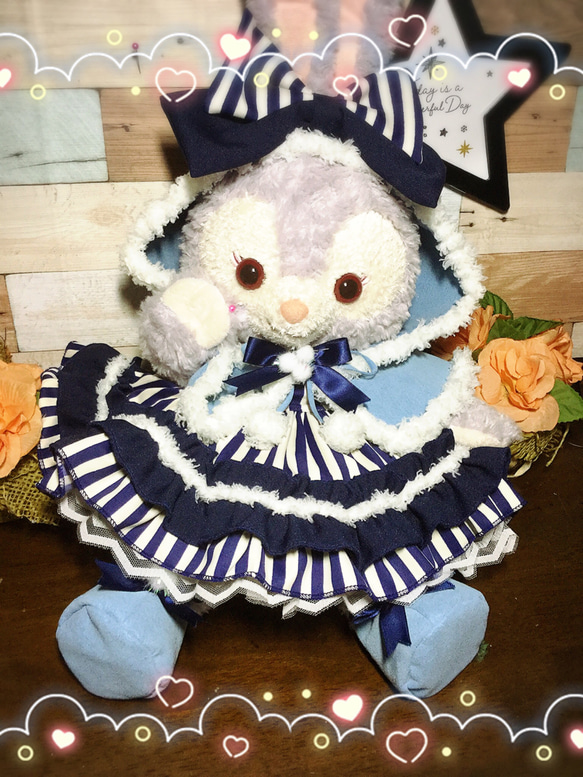 megu　ステラルーコスチューム　Мサイズ用　ベビーブルーコスチューム megu様専用 ステラルーコスチューム Мサイズ用 ベビーブルー