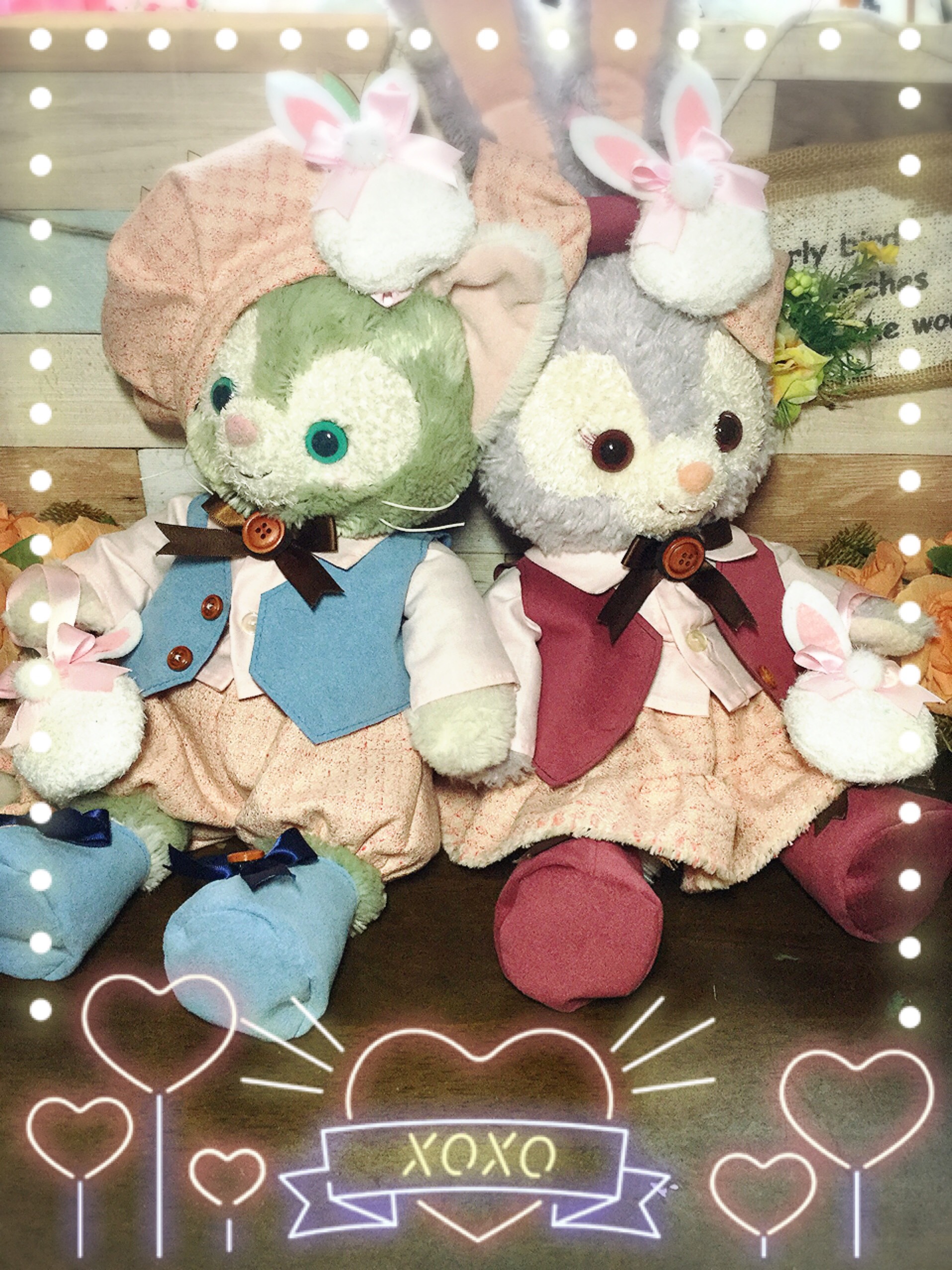 ☆Mサイズのクッキーアンとステラルー☆Sサイズのステラルー☆クリスマス☆