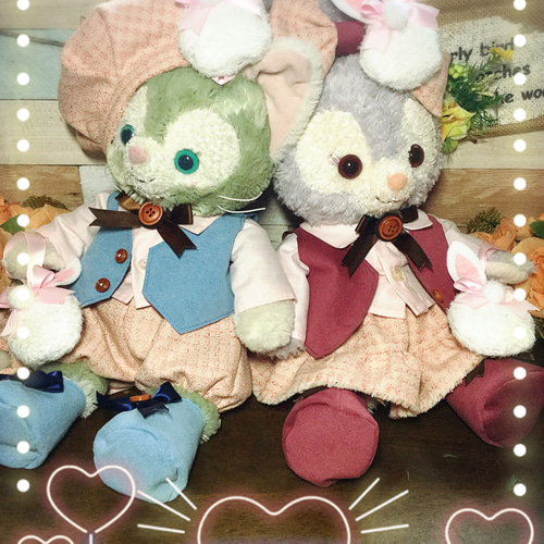 10-14cm ぬいぐるみ用 着ぐるみ ぬい服 虎 トラ ぬいぐるみ aki