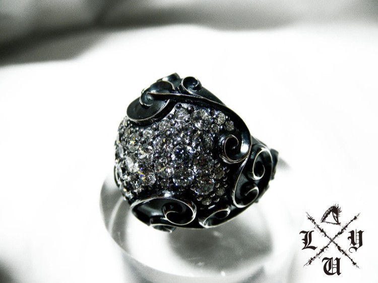 アラベスクデザインリング　LR-26W