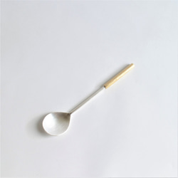 ヒメスプーン 丸 / 真鍮スプーン / brass spoon (C-2) 1枚目の画像
