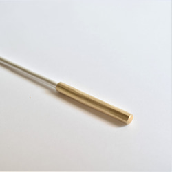 ヒメスプーン 丸 / 真鍮スプーン / brass spoon (C-2) 4枚目の画像