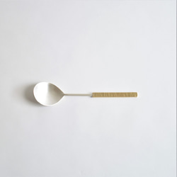 スプーンS 角 / 真鍮スプーン / brass spoon (C-5) 3枚目の画像