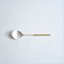 スプーンS 丸 / 真鍮スプーン / brass spoon (C-6) 3枚目の画像
