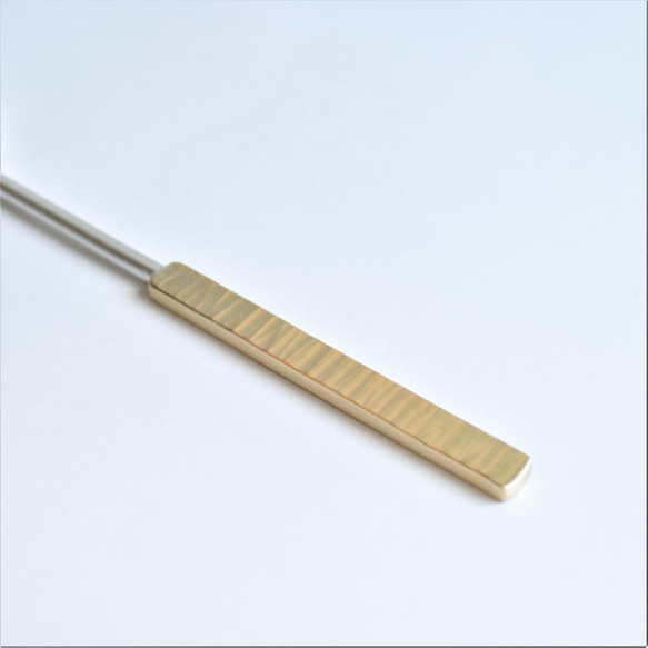 フォークS 角 / 真鍮フォーク / brass fork (C-7) 4枚目の画像