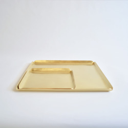 真鍮トレー / コースター / brass tray □105 (BT-7) 6枚目の画像