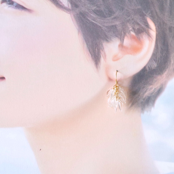 14kgf Seeds earrings・ピアス/イヤリング 4枚目の画像