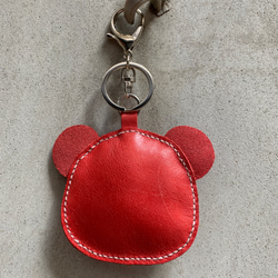 【An Space 安妞兒小舖】鼠於可愛的的達摩鑰匙圈-福氣紅 第3張的照片