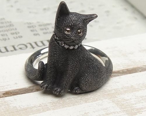 ロクザン　ルビー、オパールのシルバーリング　子猫　17号 ロクザン ルビー、オパールのシルバーリング 子猫 17号 ロクザン