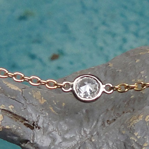ローズカットダイヤブレスレット (ダイヤ0.35ct) ブレスレット ローズカットダイヤブレスレット (ダイヤ0.35ct) ブレスレット