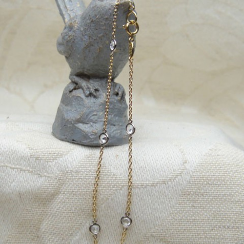 ローズカットダイヤブレスレット (ダイヤ0.35ct) ブレスレット ローズカットダイヤブレスレット (ダイヤ0.35ct) ブレスレット