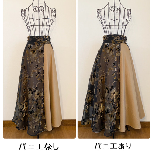 美品　ルネスカート36 パニエ付き セール】ボリュームチュールパニエスカート（スカート）｜Loueme