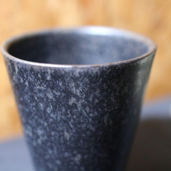 フリーカップ（銀結晶黒釉） 2枚目の画像