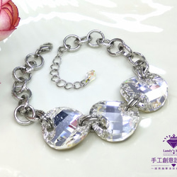 Landy House【手工創意設計精品】施華洛世奇元素SWAROVSKI~閃耀之星手鍊 第2張的照片