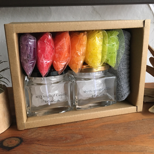 キャンドル ハンドメイド セット おうちでキャンドル作りキット】オリジナル モザイクキャンドル