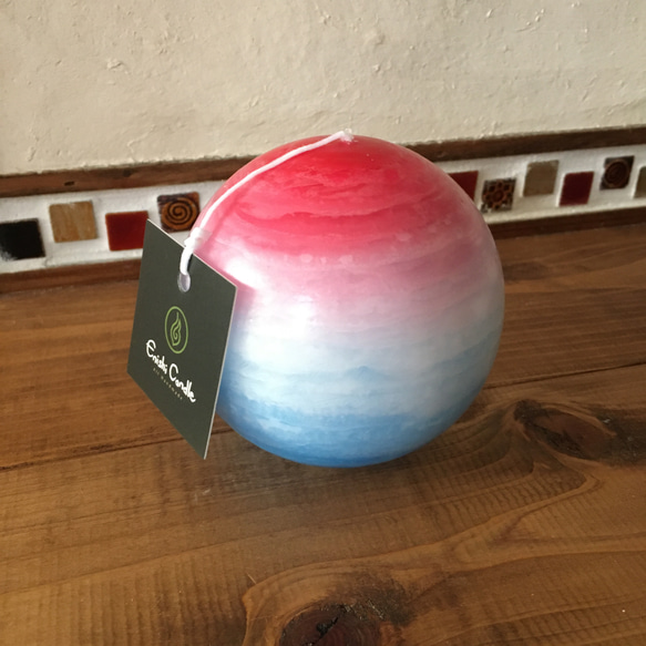 美しすぎる球体キャンドル「宇宙玉 M」 1枚目の画像