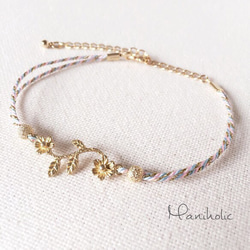 kumihimo bracelet 1枚目の画像