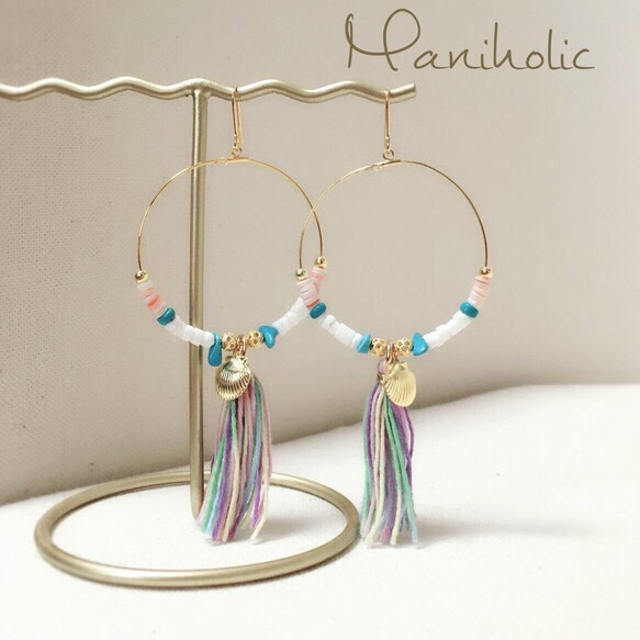 mulchcolor tassel pierce(hoop) 1枚目の画像