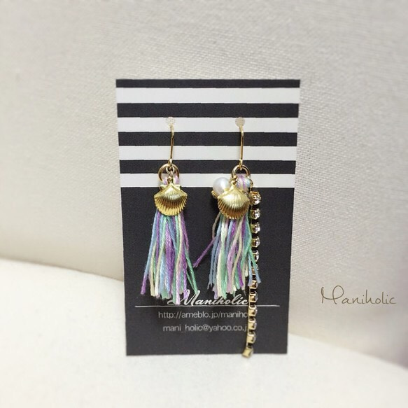 mulchcolor tassel pierce(hook) 2枚目の画像