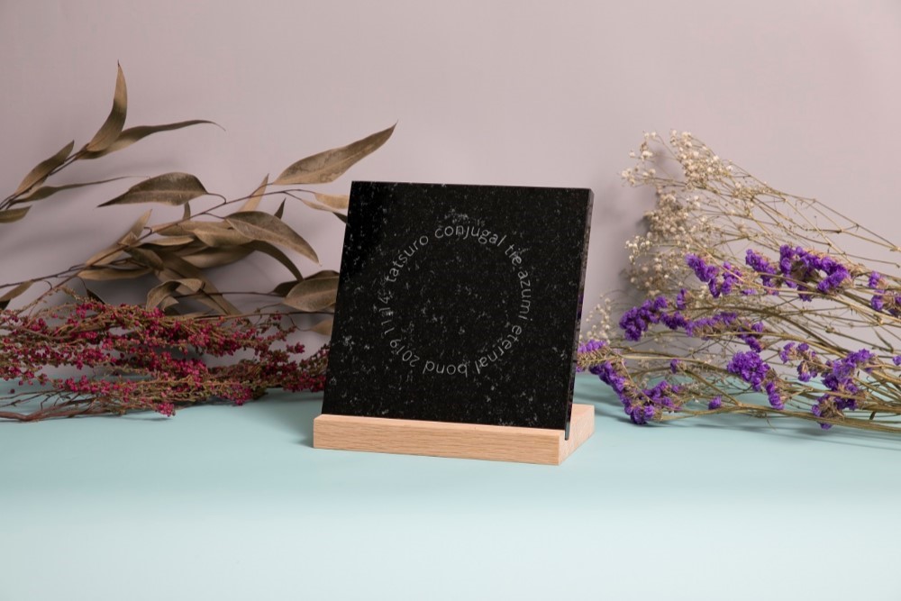 marriage stone ~chikai・round~ （ブライダル・結婚式アイテム・ウエルカムボード・記念品） 38,500円