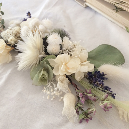 リースブーケブートニアベッドパーツ3点セット