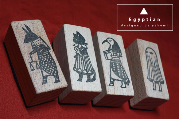 エジプト神はんこ　バステト 3枚目の画像