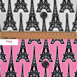 【USAコットン】 La tour Eiffel　エッフェル塔（約1.1×1.0M） 2枚目の画像