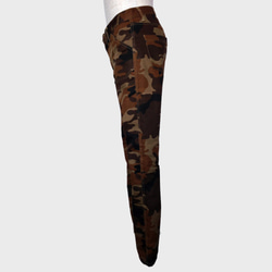 [展示作品]迷彩プリントツイルパンツ 14枚目の画像