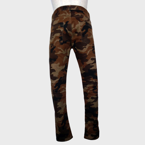 [展示作品]迷彩プリントツイルパンツ 15枚目の画像