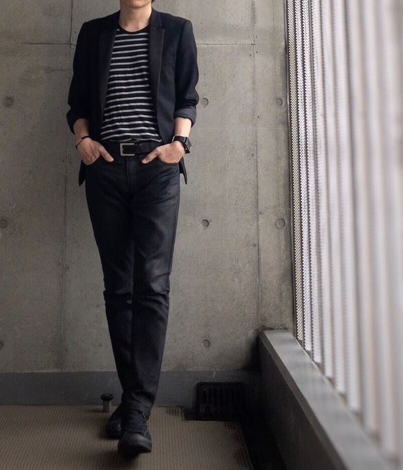 【展示作品】コーティングデニム5ポケットパンツ 9枚目の画像