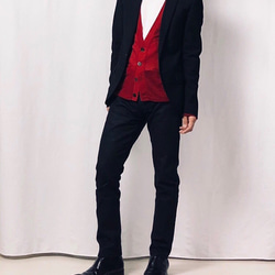 【展示作品】コーティングデニム5ポケットパンツ 10枚目の画像