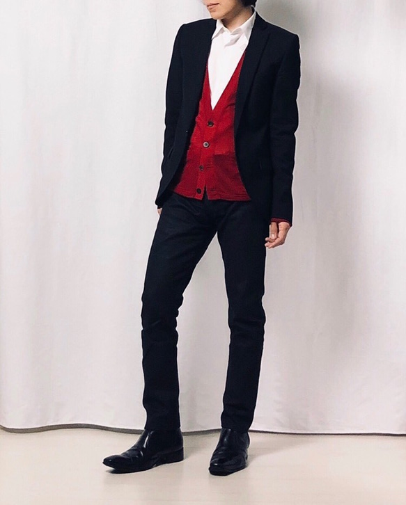 【展示作品】コーティングデニム5ポケットパンツ 10枚目の画像