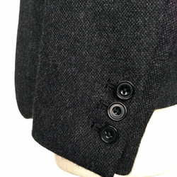 [展示作品]ウールツィードショートジャケット 17枚目の画像