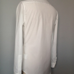 【展示作品】100/2コーマブロードフライフロントシャツ 11枚目の画像