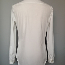 【展示作品】100/2コーマブロードフライフロントシャツ 12枚目の画像