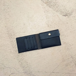 Oct 十月製作所 - 黑色植鞣皮革短夾 Artless Wallet in Black 第7張的照片