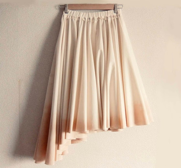 milk tea skirt (long ver.) 1枚目の画像