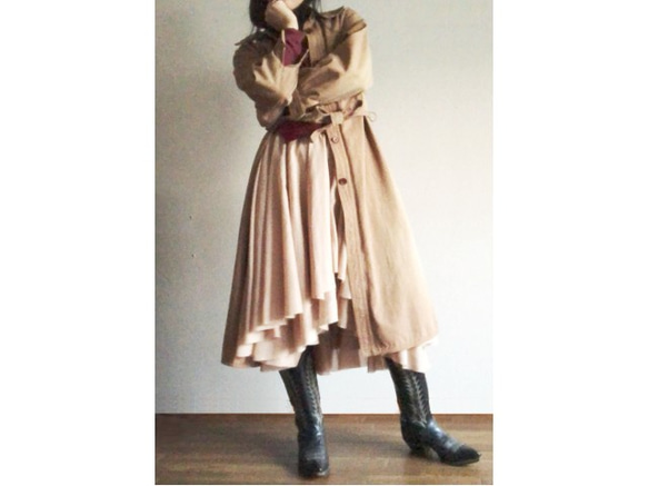 cafe au lait skirt 5枚目の画像