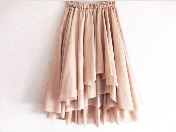 cafe au lait skirt 2枚目の画像