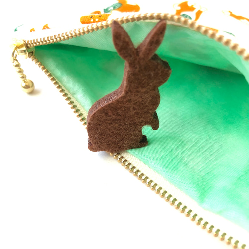 フラットポーチ♡ハンカチ♡ハンドメイド♡オーダーページ【わんこ17】 フラットポーチ☆ハンカチ☆ハンドメイド☆オーダーページ【63】