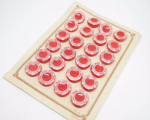 アンティーク　ガラスボタン　１９〜２０世紀　オーストリア・チェコスロバキア製 アンティーク ガラスボタン 19〜20世紀 オーストリア・チェコ