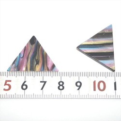 アクリルヴィンテージ板　三角形 ジュピター  f012 2枚目の画像