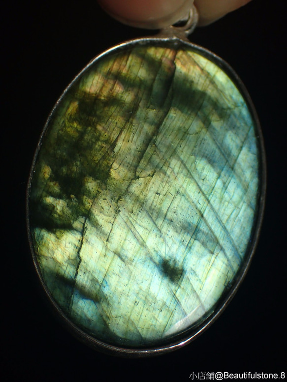 特大拉長石Labradorite 墜子 #O2小店舖 第6張的照片