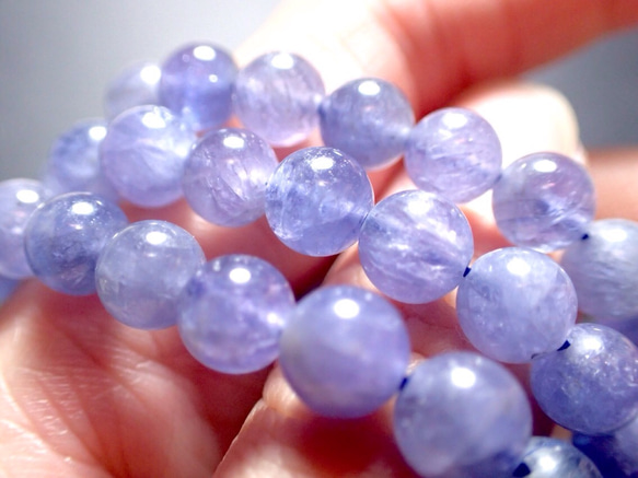 稀有的藍紫坦桑單泉石手珠☂️小店舖 第4張的照片