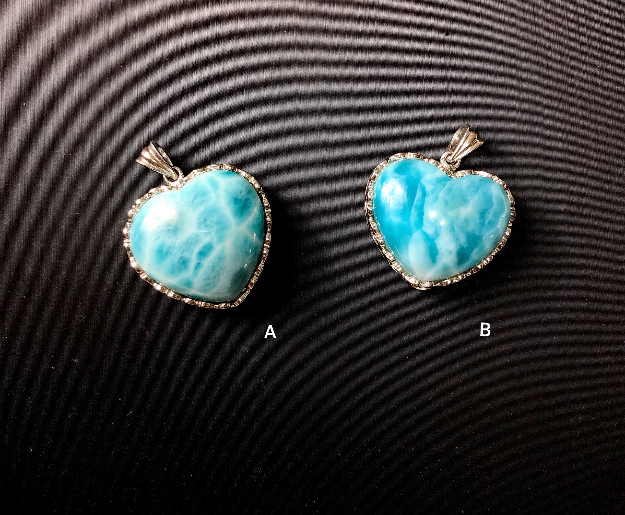 ブティック。ラリマハートペンダント