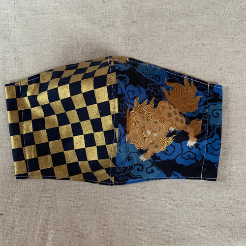 獅子のマスク　ハンドメイド 獅子のマスクハンドメイド