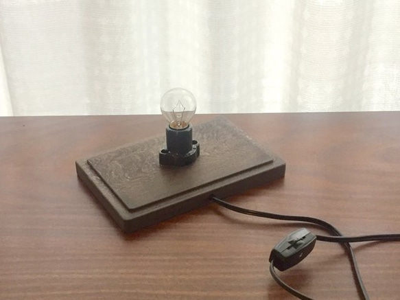 【送料無料】ステンドグラス ランプ hatoco 4枚目の画像